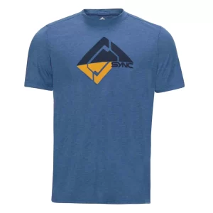mens_glacier_tee_bluebird_0.webp SYNC Performance Men'S Glacier Tee- Bluebird | 100% Cotton Tee Shirt | | T-Shirts