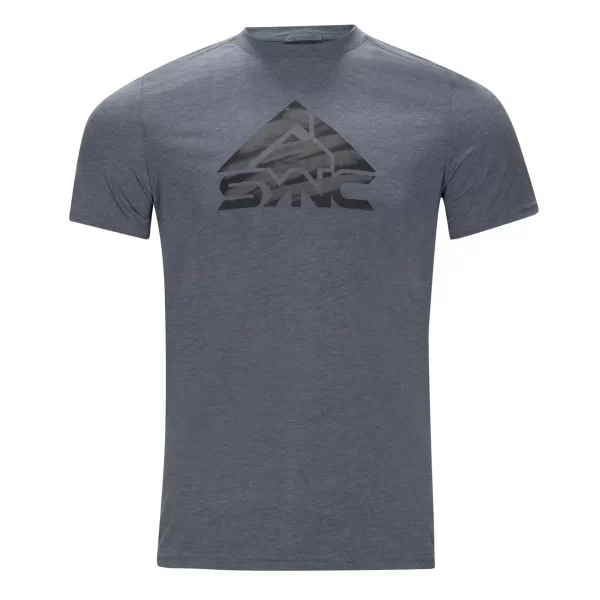 mens_logo_tee_shirt_phant_0.webp SYNC Performance Men'S Logo Tee Shirt- Phantom | | T-Shirts