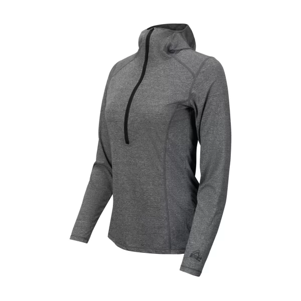 womens__zip_hooded_long_s_1.webp SYNC Performance Women'S 1/2 Zip Hooded Long Sleeve | Base Layer | | Layers + Vests