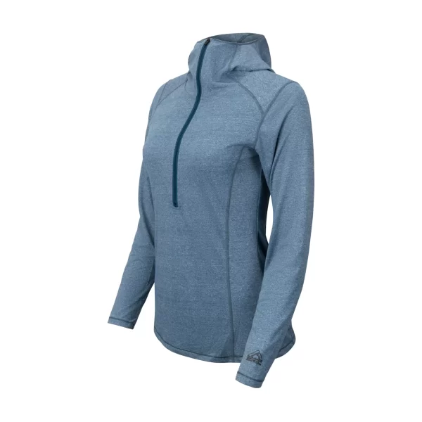 womens__zip_hooded_long_s_4.webp SYNC Performance Women'S 1/2 Zip Hooded Long Sleeve | Base Layer | | Layers + Vests